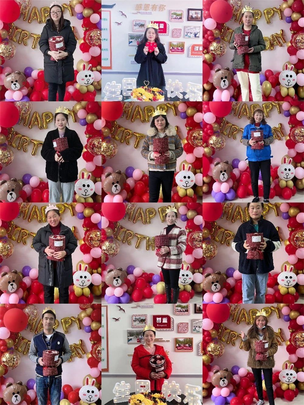 スタッフ誕生会│今年の暖かさ